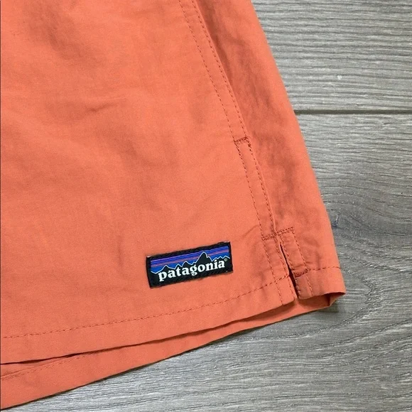 Patagonia Barley Baggies 2” Hiking Shorts Orange‎ Size Small - Picture 4 of 9
